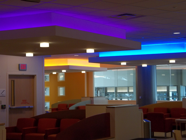 Midwest Children's Hospital designed by The Lighting Practice