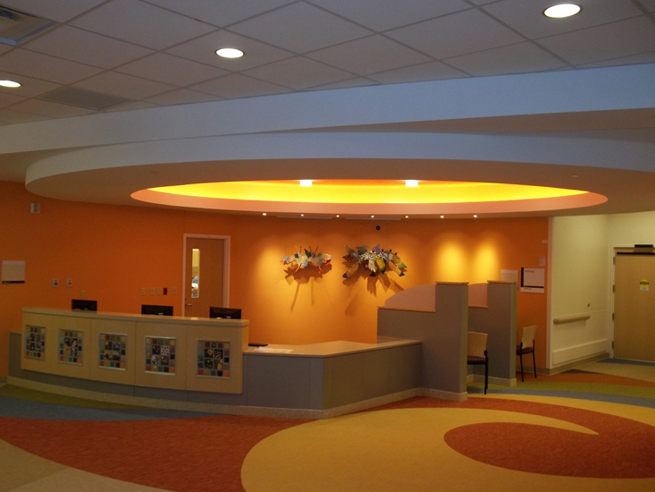 Midwest children's Hospital, created by The Lighting Practice